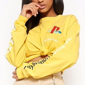 Forever 21 Graphic PlayStation Crop Top